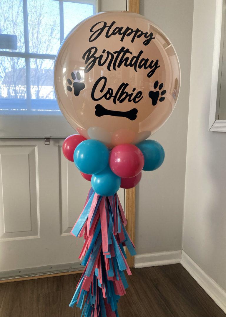 Extra Large Balloon Centerpiece Example